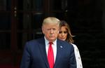 Donald Trump og Melania Trump isolerer sig efter positiv test. Foto: Adnan Abidi/Ritzau Scanpix
