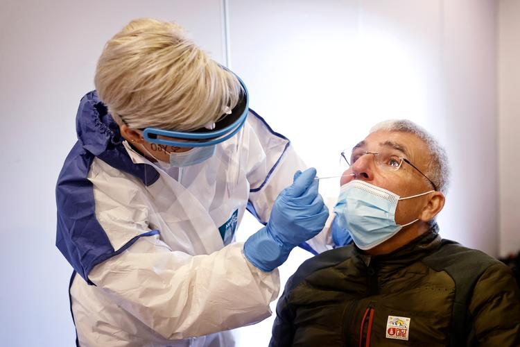 Thomas Urskovs hurtigtest blev betalt af arbejdet, men han kunne godt finde på selv at betale for testen en anden gang.  Foto: Jens Dresling/POLFOTO