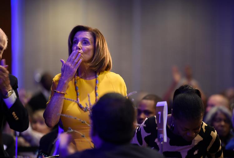 Med en formue på over en halv milliard kroner tilhører demokraten  Nancy Pelosi en af de eliter, der har sat sig på amerikansk politik.  Foto: Meg Kinnard/Ritzau Scanpix