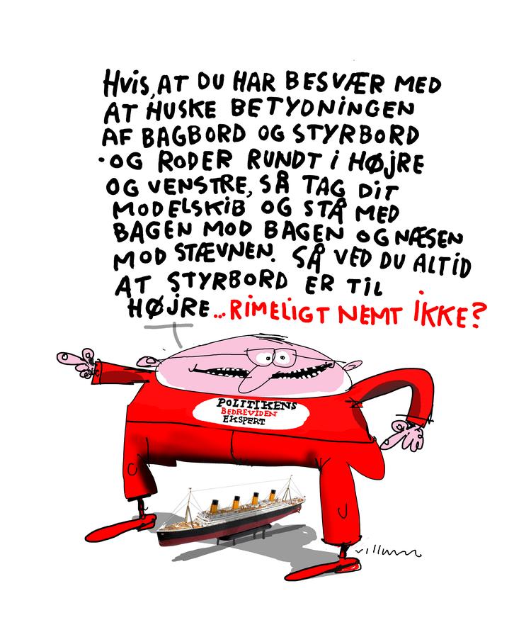 Arkivtegning Jørn Villumsen