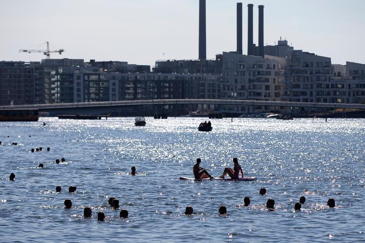 K vil ikke gå med til et anlæg, der et par gange om året kan sende overløbsvand ud i Københavns Havn.    Foto: Finn Frandsen/POLFOTO