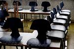 Fraværet i skolerne er højt. Denne skole i Valby var dog lukket på grund af corona.    Foto: Martin Lehmann/POLFOTO