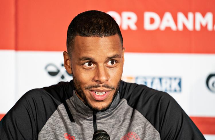 Mathias 'Zanka' Jørgensen tager hul på sin tredje periode hos FCK, efter han og landsholdet har spillet tre kampe på syv dage. Foto: Henning Bagger/Ritzau Scanpix