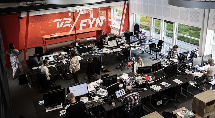 En ny undersøgelser viser høj grad af sexisme på TV 2 Fyn.  Foto: Louise Koustrup
