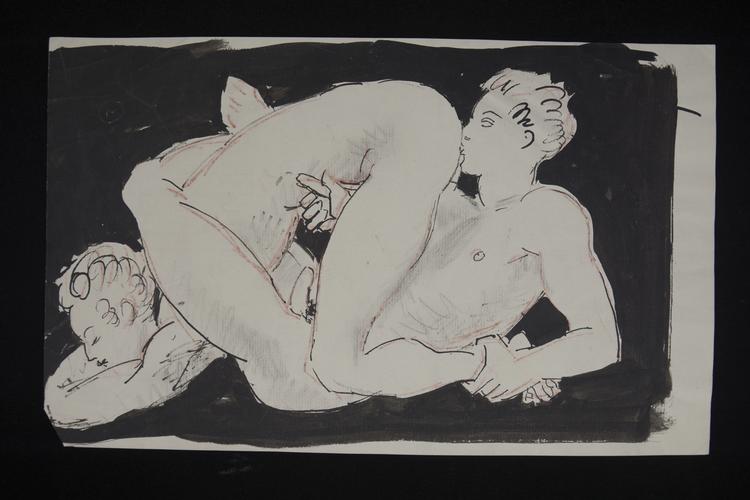 Foto: Untitled drawing, c.1946-1959, Duncan Grant (1885-1978), The Charleston Trust © The Estate of Duncan Grant, licensed by DACS 2020