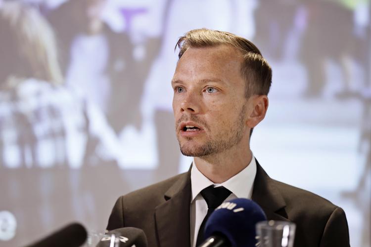 Beskæftigelsesminister Peter Hummelgaard (S) får kritik fra Dansk Industri for den nye aftale. Foto: Jens Dresling/POLFOTO