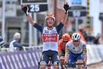 Mads Pedersen overbevisende triumf i Gent-Wevelgem er med til at understrege, at dansk cykelsport befinder sig i en gylden æra.
 Foto: David Stockman/Ritzau Scanpix