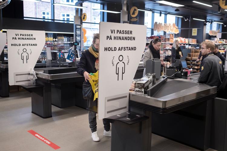Detailhandlen er en af de få brancher, hvor det er lykkedes at øge omsætningen under coronakrisen, viser ny opgørelse fra Danmarks Statistik. Foto: Mikkel Hørlyck/POLFOTO