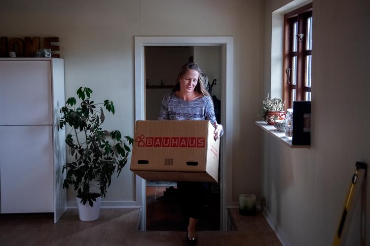     Skanderborg får masser af nye tilflyttere og kommer til at vokse kraftigt de næste 25 år. Anna Sandberg er lige flyttet til byen.   Foto: Annika Byrde/POLFOTO
