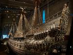 'Vasa' lå 333 år på havets bund, inden det blev hævet i 1961.  Det blev fundet af amatør marinearkæologen Anders Franzén i 1956. Foto: Vasamuseet