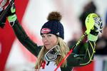 Mikaela Shiffrin (USA) er vant til at vinde, men hun må vente lidt med sejrene i denne sæsonstart.   Foto: Lisi Niesner/Ritzau Scanpix