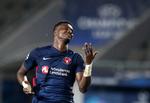 Sony Kaba er et af FC Midtjyllands seneste indkøb. Nu får klubben råd til at hente spillere fra en endnu højere hylde - hvis den vil.
 Foto: Petr David Josek/Ritzau Scanpix