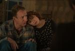 Netflix-serien 'I'm Thinking Of Ending Things' bygger på Iain Reids thriller 'Jeg overvejer at gøre det forbi'. Jessie Buckley  spiller den unge kvinde og David Thewlis  hendes far.  Foto: Mary Cybulski/Netflix