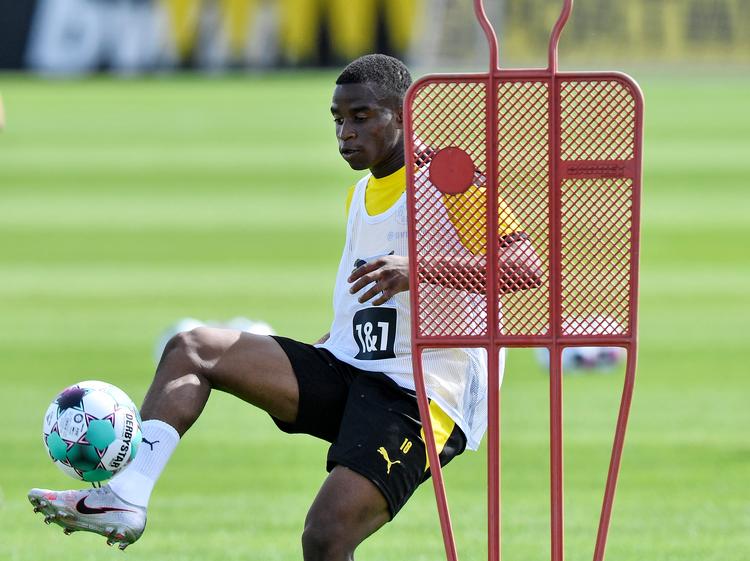  Youssoufa Moukoko er først spilleberettiget i Bundesligaen 20. november, når han fylder 16 år.  Foto: Martin Meissner/Ritzau Scanpix