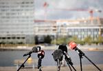 »Det er ikke en retsstat værdigt«, lød det fra Frank Jensen på det pressemøde på Islands Brygge i København, hvor han mandag meddelte, at han stopper som overborgmester i København. Foto: Marius Renner/POLFOTO