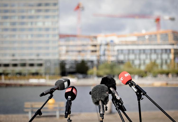 »Det er ikke en retsstat værdigt«, lød det fra Frank Jensen på det pressemøde på Islands Brygge i København, hvor han mandag meddelte, at han stopper som overborgmester i København. Foto: Marius Renner/POLFOTO