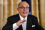 Den 76-årige advokat Rudy Giuliani kalder på Twitter Sacha Baron Cohen for en »iskold løgner«. Foto: Kathy Willens/Ritzau Scanpix