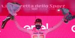Team Sunweb fejrede dobbelttriumf på kongeetapen i Giro d'Italia med australieren Jai Hindley som vinder og hollænderen Wilco Kelderman som ny indehaver af førertrøjen.
 Foto: Luca Bettini/Ritzau Scanpix