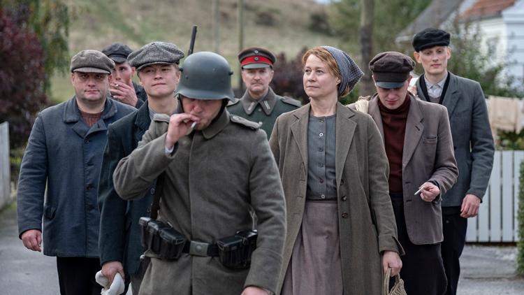 'Erna i Krig' er en af de danske film, som er optaget i udlandet.  Foto: Christian Geisnæs