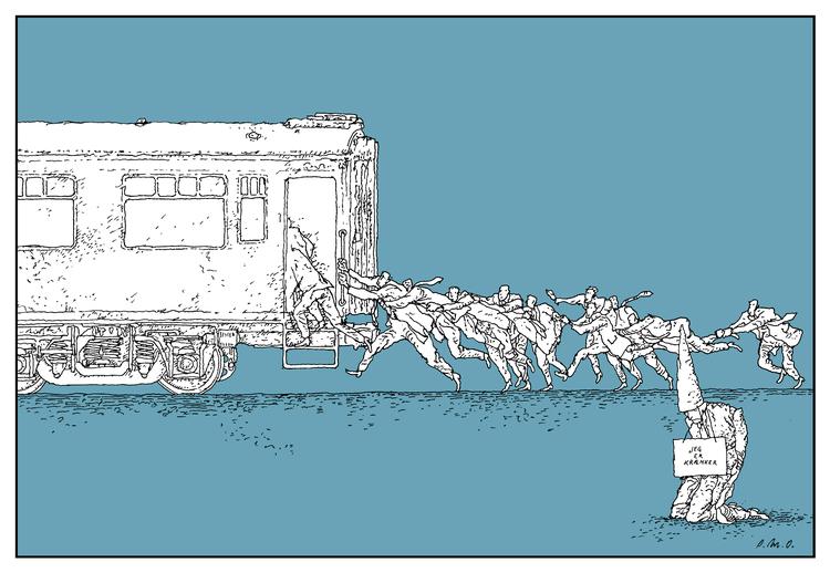 Tegning Per Marquard Otzen