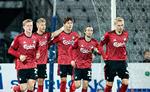 FC Københavns Jonas Wind fik scoret sit 3. sæsonmål mod AGF.  Foto: Henning Bagger/Ritzau Scanpix