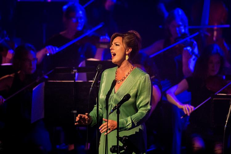 Sangeren Sinne Eeg blev bedt af TV Midtvest om at optræde gratis på den statsstøttede tv-station. Her ses hun til Copenhagen Jazzfestival i 2019.  Foto: Finn Frandsen/POLFOTO