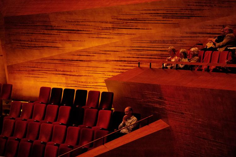 Under bl.a. koncerter, som denne med DR SymfoniOrkestret, skal publikum sidde med afstand. Det koster på indtjeningen.  Foto: Martin Lehmann/POLFOTO