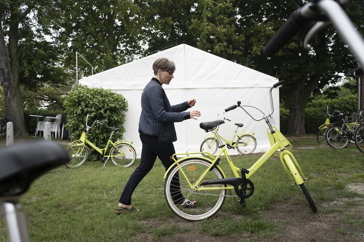Winni Grosbøll, borgmester i Bornholms Kommune,  er glad for corona-tallene på øen. Arkivfoto. Foto: Laura Bisgaard Krogh