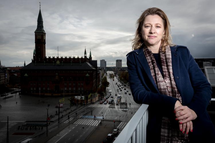 Sophie Hæstorp er opvokset i Gladsaxe og har næsten hele sit voksenliv boet på Vesterbro. Nu vil hun være overborgmester i København. Foto: Mads Nissen/POLFOTO