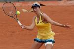 Clara Tauson, der her ses under French Open, har indtil videre haft en flot sæson 2020, selv om coronakrisen også har hård indflydelse på international tennis. Foto: Alessandra Tarantino/Ritzau Scanpix