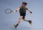 Lørdag viste Andrey Rublev igen sin høje klasse, da han i Wien tæmmede den storservende sydafrikaner Kevin Anderson, der måtte opgive at fuldføre semifinalen. Foto: Lisi Niesner/Ritzau Scanpix