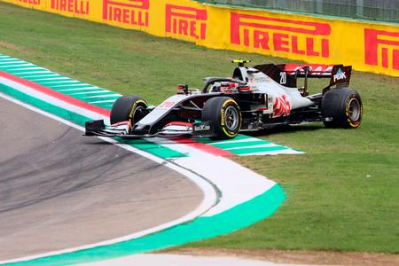 Mod en formodet slutning af sin formel 1-karriere går næsten alt galt for Kevin Magnussen. Også denne søndag på Imola. Foto: Davide Gennari/Ritzau Scanpix