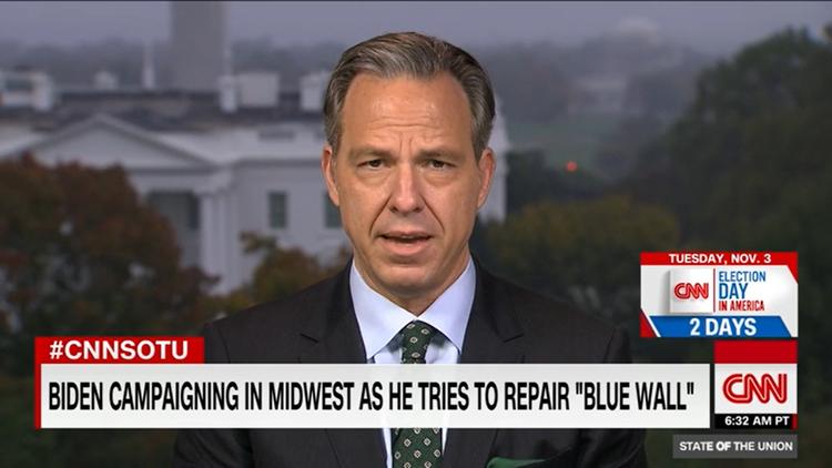 Jake Tapper er en af de CNN-værter, der ikke ligefrem har lagt skjul på sin antipati for præsident Donald Trump.   Foto: CNN