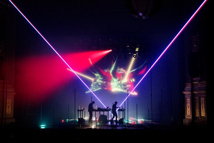 Den Sorte Skole har fået aflyst alle deres store, internationale koncerter. Og siden corona brød ud har duoen kun modtaget ét eneste nyt tilbud om at komme ud at spille. Foto: Finn Frandsen/POLFOTO