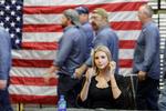 Præsident Trumps datter Ivanka førte valgkamp for sin far på Ohios industriarbejdspladser i 2016.  Foto: Miriam Dalsgaard/POLFOTO