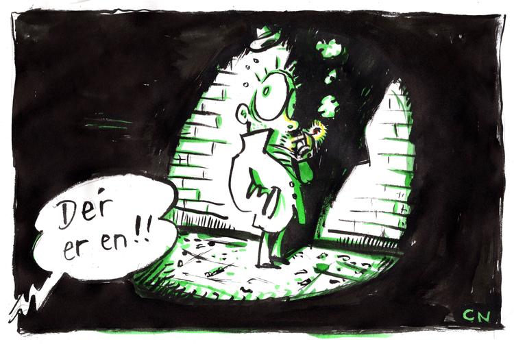 Arkivtegning Claus Nørregaard
