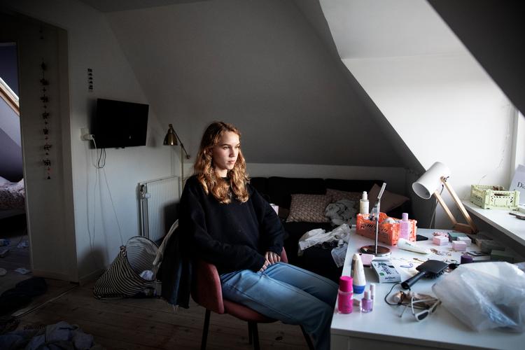  Ud over fester savner Anna Mørch at rejse, »da det er noget vi gør meget i min familie«. Foto: Jacob Ehrbahn/POLFOTO