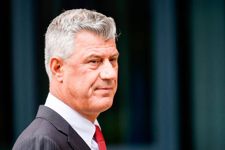 Kosovos præsident, Hashim Thaci, har besluttet at trække sig, efter at en tiltale om krigsforbrydelser er blevet bekræftet. Foto: Armend Nimani/Ritzau Scanpix