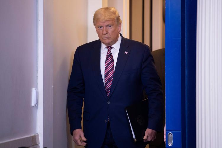 Donald Trump bliver både bakket op og afvist af sine partifæller. Foto: Brendan Smialowski/Ritzau Scanpix