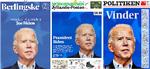 Tre forsider. Èt billede. Berlingske, Jyllands-Posten og Politiken har valgt nøjagtigt det samme billede til at illustrere gårsdagens valgresultat.  