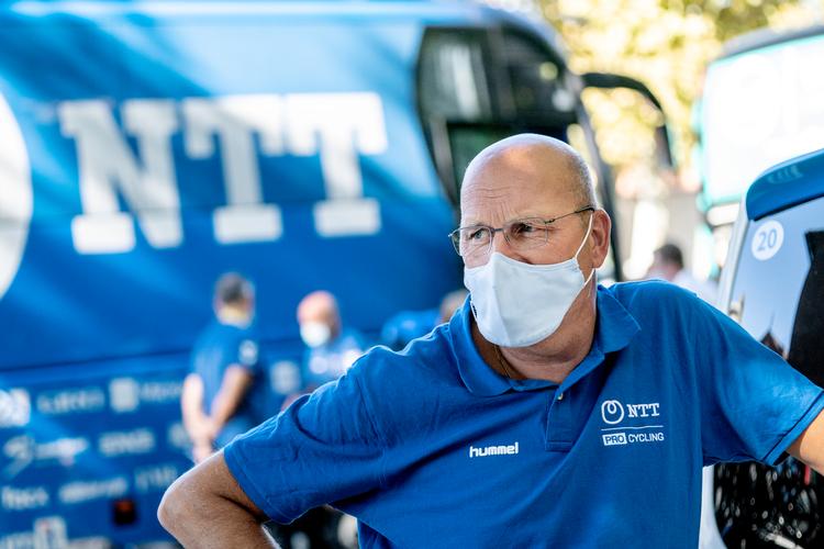 Bjarne Riis' samarbejde med det sydafrikanske mandskab NTT Pro Cycling varede kun en enkelt sæson. Foto: Tariq Mikkel Khan