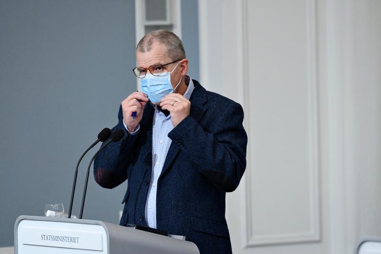 Faglig direktør i Statens Serum Institut Kåre Mølbak deltog sammen med en stribe ministre på det pressemøde, hvor restriktioner i Nordjylland blev meldt ud. Siden har eksperter kritiseret SSI. Foto: Philip Davali/Ritzau Scanpix