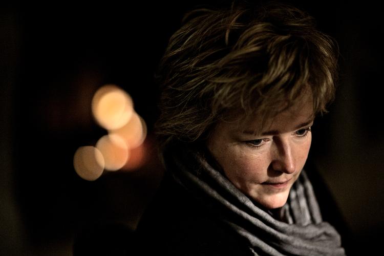 Karin Slaughter, amerikansk forfatter, bruger vreden i sine krimier.  Foto: Joachim Adrian/POLFOTO
