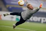 Det bliver formentlig alligevel Kasper Schmeichel, der kommer til at vogte målet, når Danmark søndag møder Island i Nations League. Foto: Phil Noble/Ritzau Scanpix