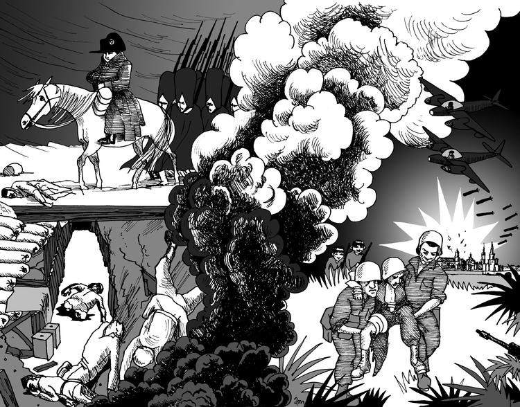 Arkivtegning Anne-marie Steen Petersen