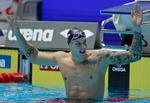 Ved VM i 2017 i Budapest vandt Caeleb Dressel 7 guldmedaljer, og to år senere i Gwangju blev det til 6 guld- og 2 sølvmedaljer. Foto: Lee Jin-man/Ritzau Scanpix