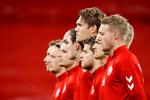 Landsholdet har scoret flere mål på straffespark end i åbent spil i Nations League. Foto: Jens Dresling/POLFOTO