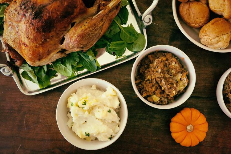 Thanksgiving betyder mad, mad, mad. Foto: Unsplash