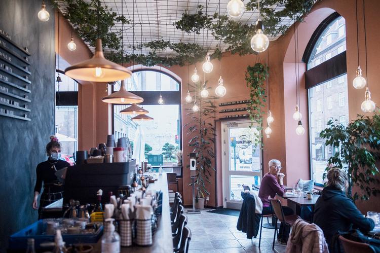 Mig &amp; Venner på Vesterbrogade. Foto: Annika Byrde/POLFOTO