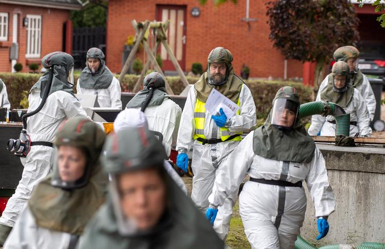     Aflivning af mink hos Minkavler Poul Frederiksen i Gjøl.  Foto: René Schütze/Fotograf René Schütze